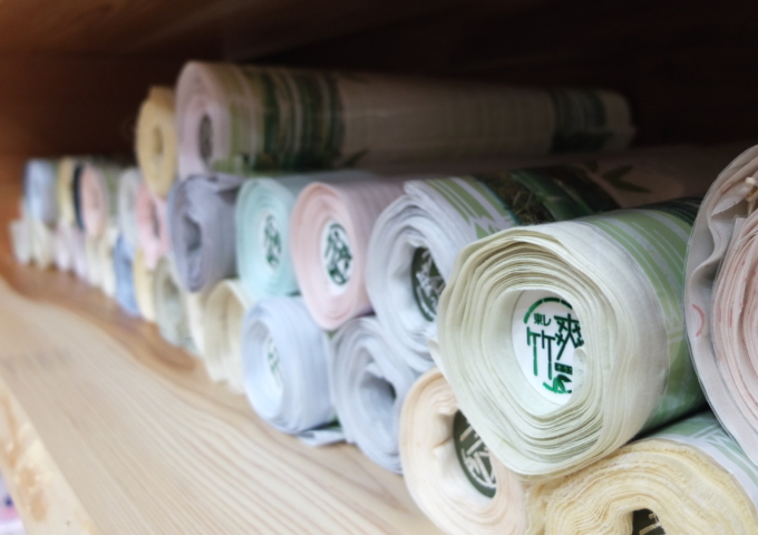 洗える夏襦袢地揃いました