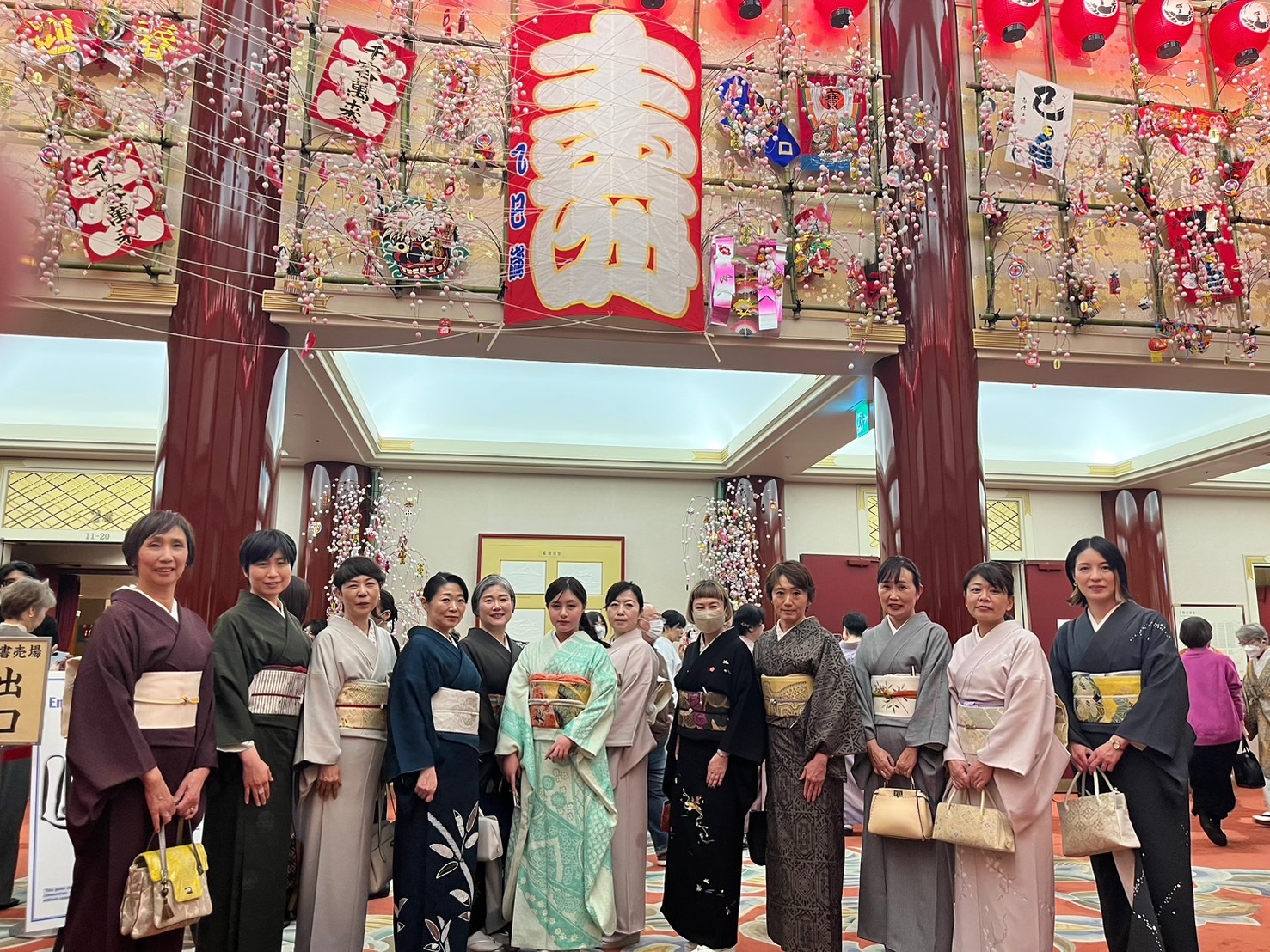 新春歌舞伎ご参加の様子