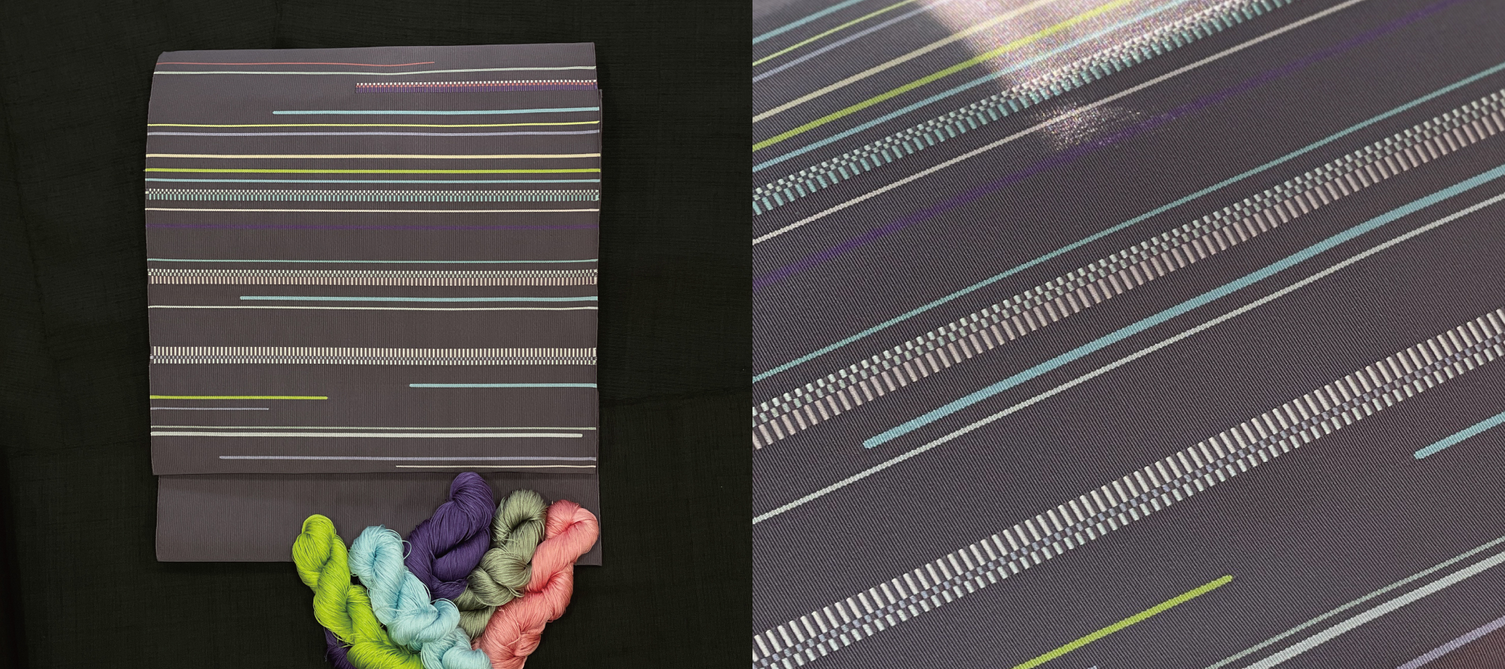 服部綴工房「原点回帰其二〜綴織り手仕事と植物染め」