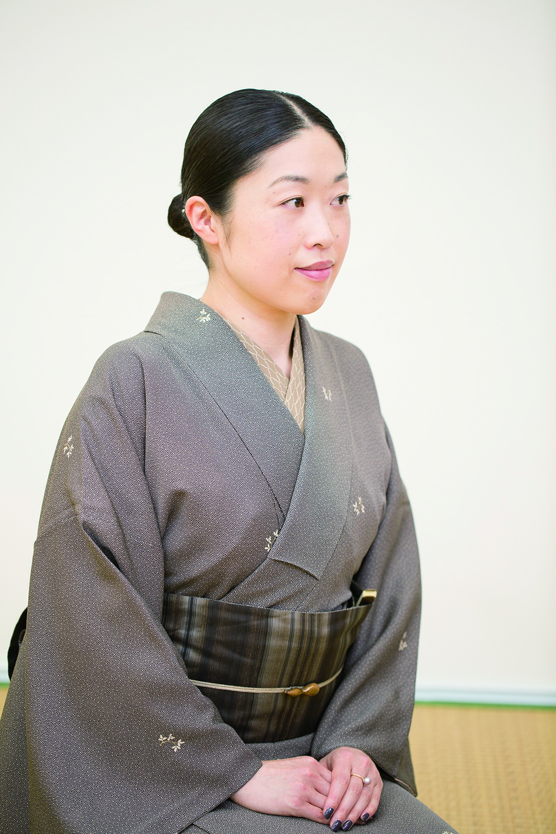 きものスタイリスト・書家 秋月洋子さん